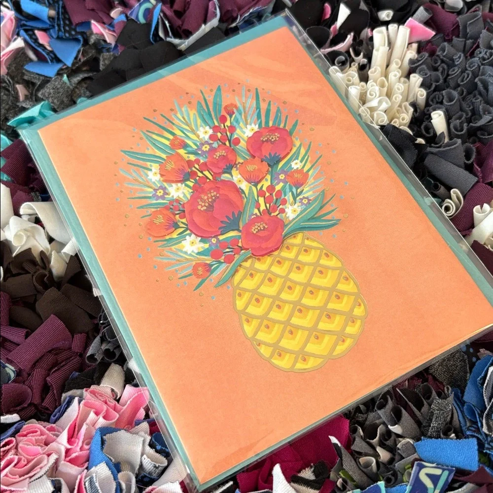 🆕Papyrus Pineapple Birthday Greeting Card